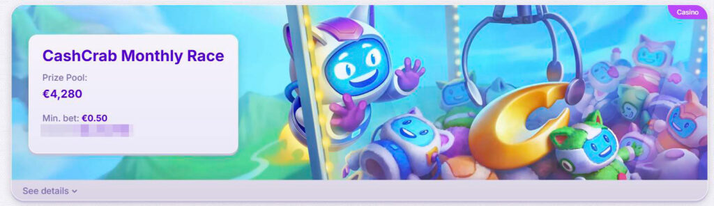 tournaments robocat casino